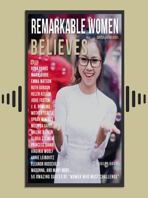 cover image of Remarkable Women Quotes and Believes